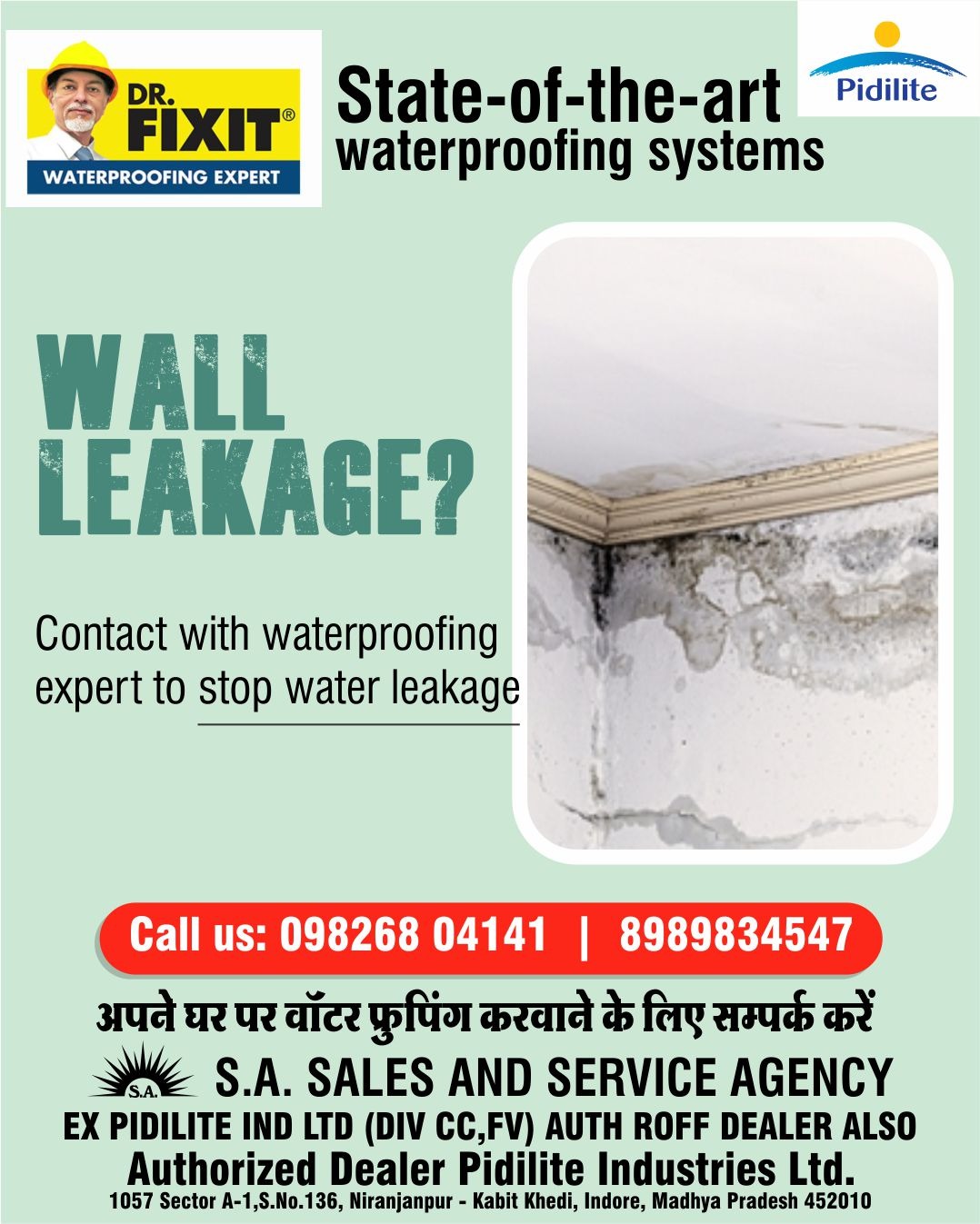 Best Wall Waterproofing Services in Indore